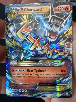 Pokemon Mega M Charizard-EX Holo Ultra Rare Card 12/83 - Image 3