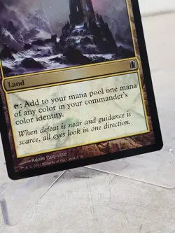 1x Command Tower Commander's Arsenal 2012 CM1 MTG Magic Card Land 2 Foil - Image 3