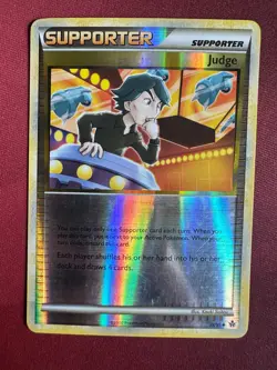 JUDGE 78/95 HGSS: Unleashed REVERSE HOLO RH Pokemon TCG card NM NEAR MINT - Image 1