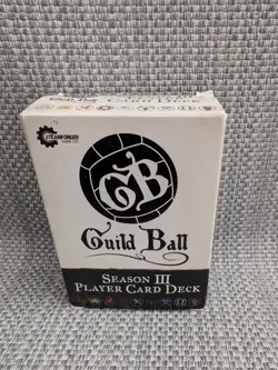 Steamforged Games Guild Ball Season III Player Card Deck New Sealed Boxed - Image 1