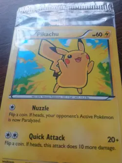 Pikachu 42/146 Holo Factory Sealed Lego Movie Promo Cards 2014 - Image 4