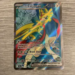 Hop's Zacian EX 176/159 - Journey Together - Pokemon Card - Near Mint - Image 1
