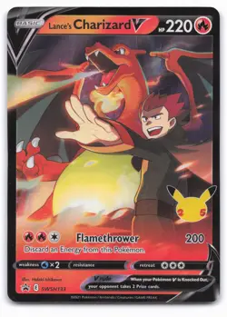 SWSH: Sword & Shield Promo Cards #SWSH133 Lance's Charizard V - Image 1