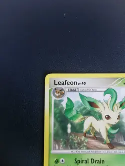 Pokemon Card Leafeon 24/100 D&P Majestic Dawn Non-Holo Rare - Image 2