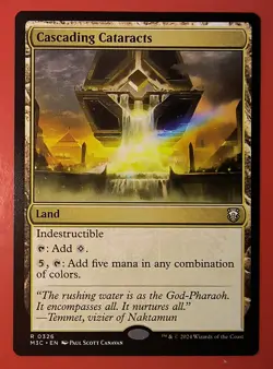 MTG, MAGIC: HIDEOUS TASKMASTER, 0057, RARE , REGULAR FINISH, M3C, LAND - Image 1