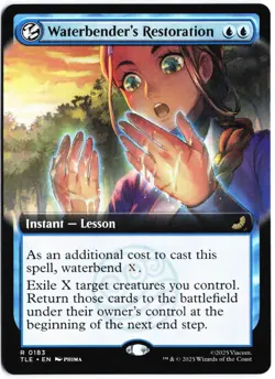 Waterbender's Restoration (Extended Art) R Avatar: 183 NM - Image 1