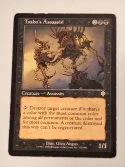 Tsabo's Assassin - Invasion Magic the Gathering MTG - Image 1