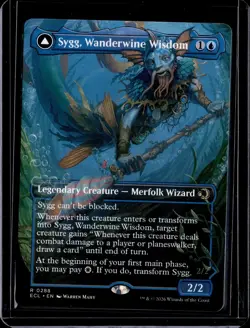 Sygg, Wanderwine Wisdom (Borderless) - 288 - ECL - NM - MTG Magic the Gathering - Image 1