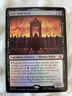 Fire Lord Ozai Avatar: The Last Airbender: Eternal-Legal Foil - Image 1