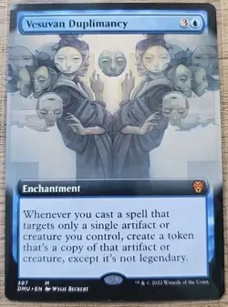 Vesuvan Duplimancy - EXTENDED ART - Dominaria United - NM - Image 1