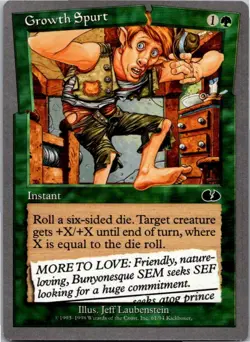 Magic the Gathering Growth Spurt Unglued x1 MTG Free Shipping! - Image 1
