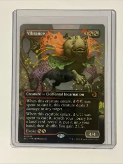 Vibrance (Borderless) - Lorwyn Eclipsed (ECL) Near Mint MTG - Image 1
