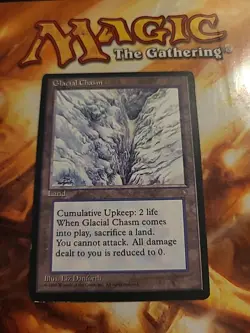 Glacial Chasm - Ice Age - MTG - Magic The Gathering - LP - Image 1