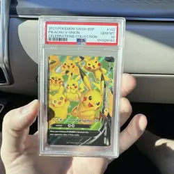 2021 POKEMON PIKACHU V-UNION COLL PSA GEM MINT 10 - Image 1