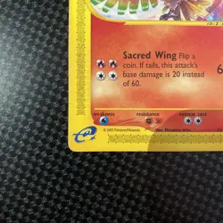 Pokemon TCG Card HO-OH WOTC Series #52 Black Star Promo LP Condition - Image 5