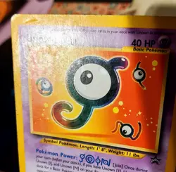 Pokemon TCG - Unown J Promo #38 Wizards Black Star Promos Vintage 2001 HP - Image 2