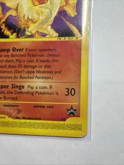 Pokemon TCG WOTC Rapidash Promo #51 Wizards of the Coast - Image 4