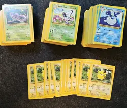 Pokemon Lot 640+ vintage Cards common, uncommon Jungle, Fossil, Base Set - Image 1