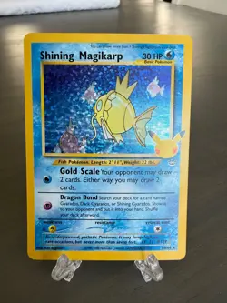 Shining Magikarp 66/64 Celebrations: Classic Collection Pokemon NM - Image 1