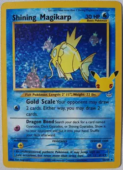 Pokemon Celebrations Shining Magikarp Holo 66/64 Nm-Mint Condition, Pack Fresh - Image 1