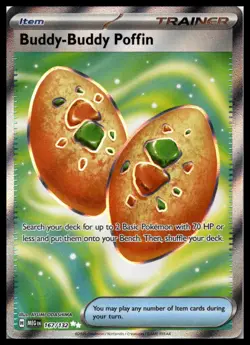 Buddy-Buddy Poffin 167/132 ME01: Mega Evolution Pokemon Card | NM - Image 1