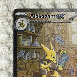 Alakazam ex 201/165 SIR Scarlet & Violet 151 Pokemon Card - Image 2