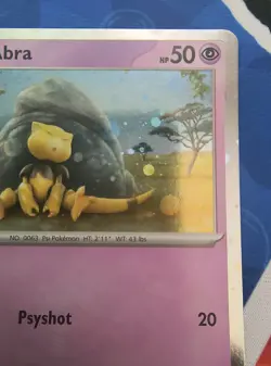 Pokemon TCG - Abra 063/165 HD Cosmos Holo Promo for 151 GrandMaster Set - Image 4