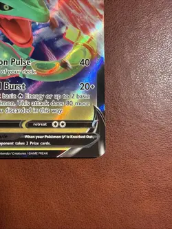 Pokemon TCG Rayquaza v SWSH147 Sword & Shield Black Star Promo 2021 NM Condition - Image 4