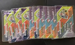 10x Pokemon League Play! Prize Pack Series Four NEW SEALED - Image 1