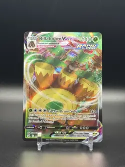 Rillaboom VMAX 023/264 2021 Pokemon SWSH Fusion Strike Full Art - Image 1