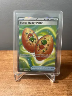 BUDDY BUDDY POFFIN 167/132 2025 Pokemon Mega Evolution Illustration Rare - Image 1