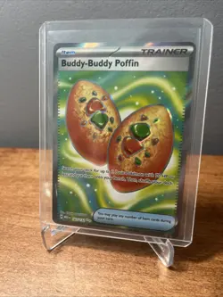 BUDDY BUDDY POFFIN 167/132 2025 Pokemon Mega Evolution Illustration Rare - Image 2