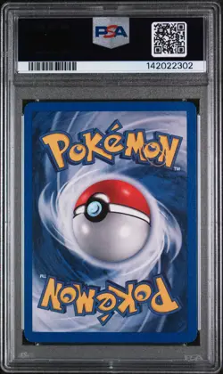 New Cert Pokemon 1st Edition Houndoom 4 Holo Rare Neo Discovery PSA 8 W/ Swirl - Image 4