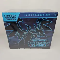 Pokemon TCG: Mega Evolution Phantasmal Flames ETB Elite Trainer Box [NEW] 🔥 - Image 1