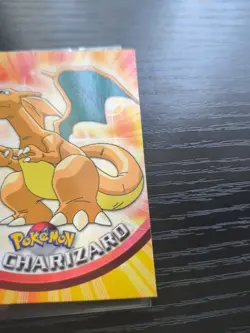 2000 Topps Pokemon TV Animation Series Black Logo #06 Charizard - Image 3