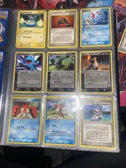 Pokemon Non Holo Vintage Lot 2004 Few Rares Incl Also Comes With Binder - Image 4