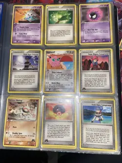 Pokemon Non Holo Vintage Lot 2004 Few Rares Incl Also Comes With Binder - Image 5