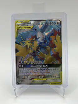 Pokemon Moltres & Zapdos & Articuno GX Full Art)66/68 Hidden Fates NM CLEAN - Image 1
