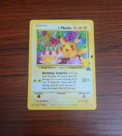 Birthday Pikachu 24 Holo Celebrations: Classic Collection Pokemon - Image 1