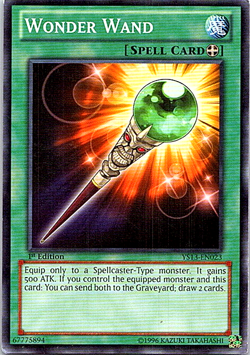 Wonder Wand YS13-EN023 Yu-Gi-Oh! Card Light Play 1st Edition - Image 1