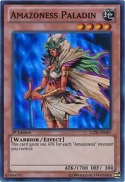 Amazoness Paladin-Super Rare - 1st Edition - LCJW-EN087 - Legendary Collectio... - Image 1