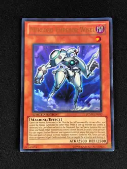 YUGIOH MEKLORD EMPEROR WISEL JUMP-EN053 ULTRA LIGHT PLAY - Image 1