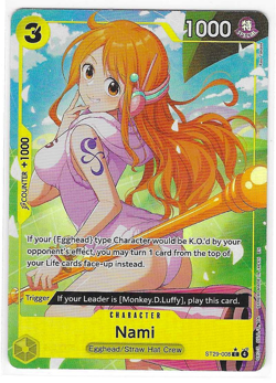 Nami (Alt Art) ST29-008 Egghead Starter Deck Parallel One Piece Tcg English MINT - Image 1