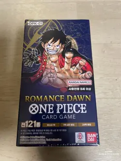 ONE PIECE CARD GAME ROMANCE DAWN Booster Box OFFICIAL OPK-01 TCG Korean Ver. - Image 2