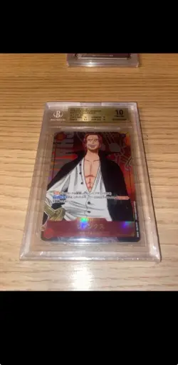 2022 One Piece Romance Dawn JP Shanks Alternate Art #OP01-120 BGS 10 - Image 1
