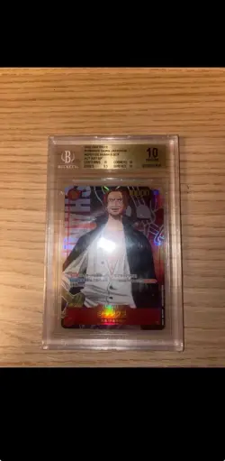 2022 One Piece Romance Dawn JP Shanks Alternate Art #OP01-120 BGS 10 - Image 2