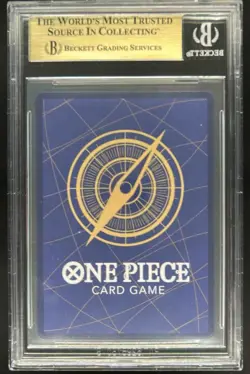 2022 One Piece Romance Dawn JP Shanks Alternate Art #OP01-120 BGS 10 - Image 3