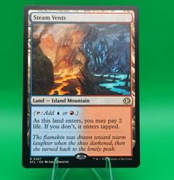 Steam Vents | 267 | Rare | Regular | Lorwyn Eclipsed | MTG | Pack Fresh - Image 1