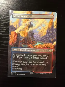 MTG Lorwyn Eclipsed - Steam Vents (Borderless) Regular - Image 1