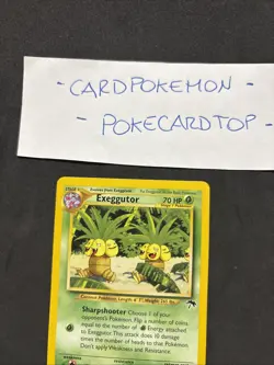 Pokemon Card Exeggutor 13/18-Southern Islands- No Holo - Eng-nm! - Image 2